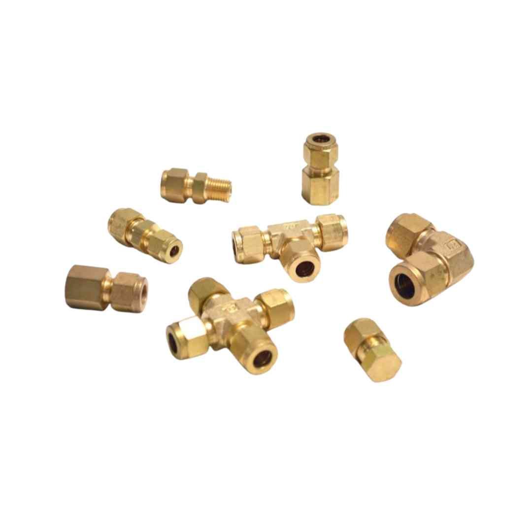 10 Brass Compression Fitting - Image 1