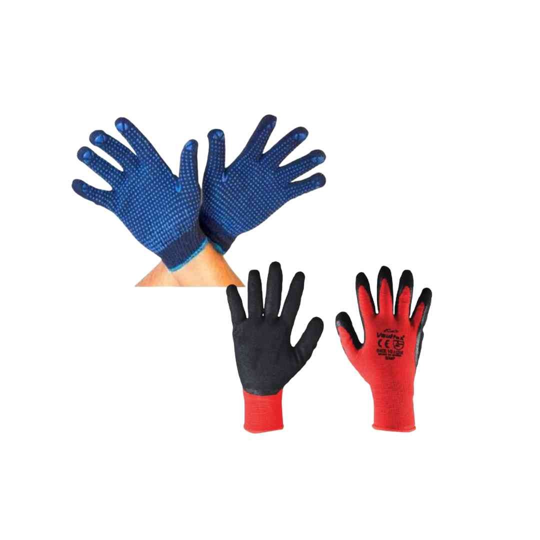 3 Dotted & Latex Gloves - Image 1